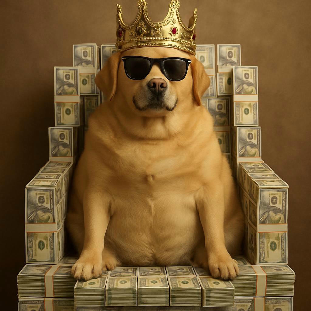 A fat pupper!